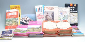 COLLECTION OF VINTAGE 20TH CENTURY ORDNANCE SURVEY MAPS