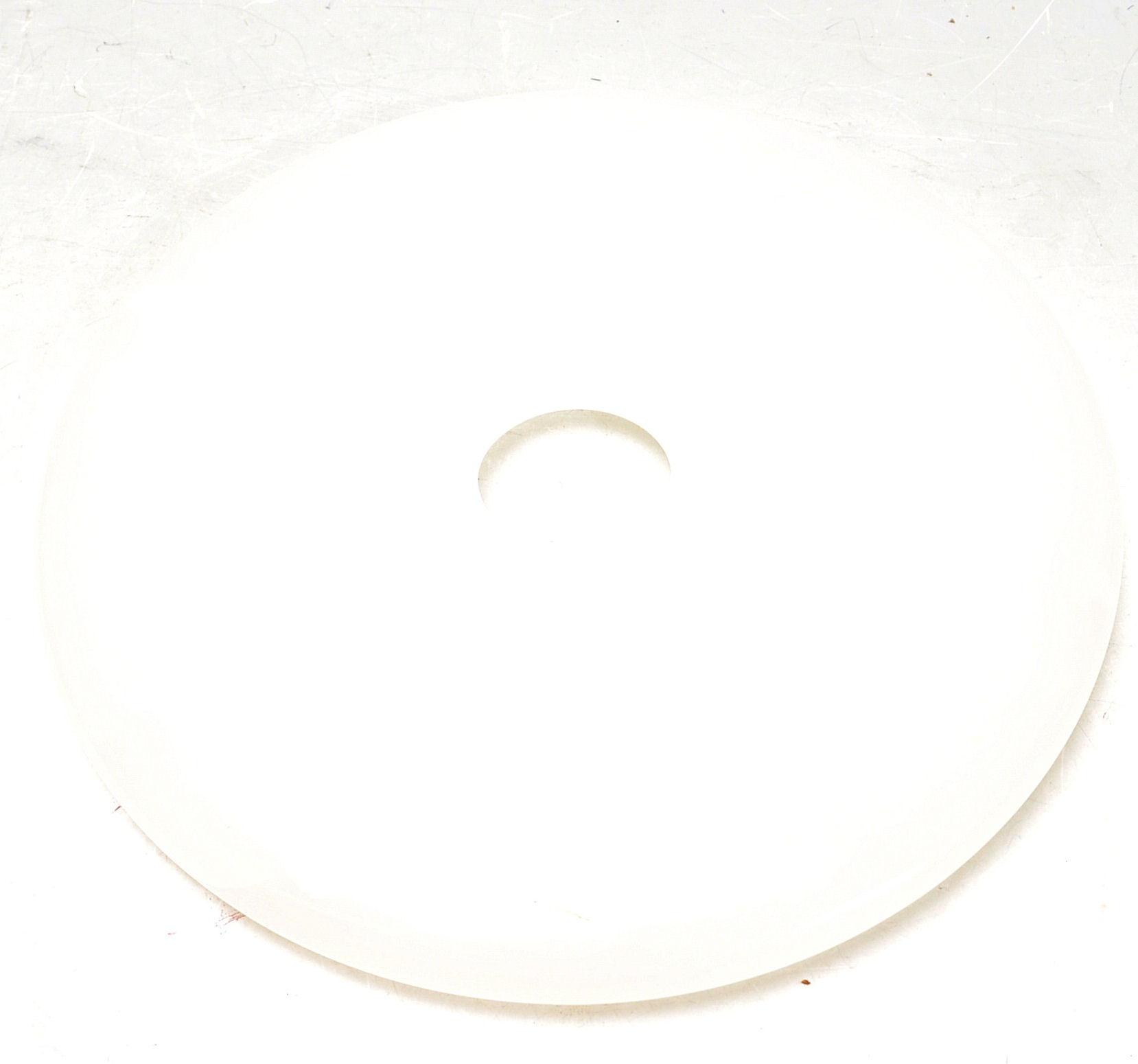 20TH CENTURY WHITE JADE COLOURED DISC - Image 8 of 12