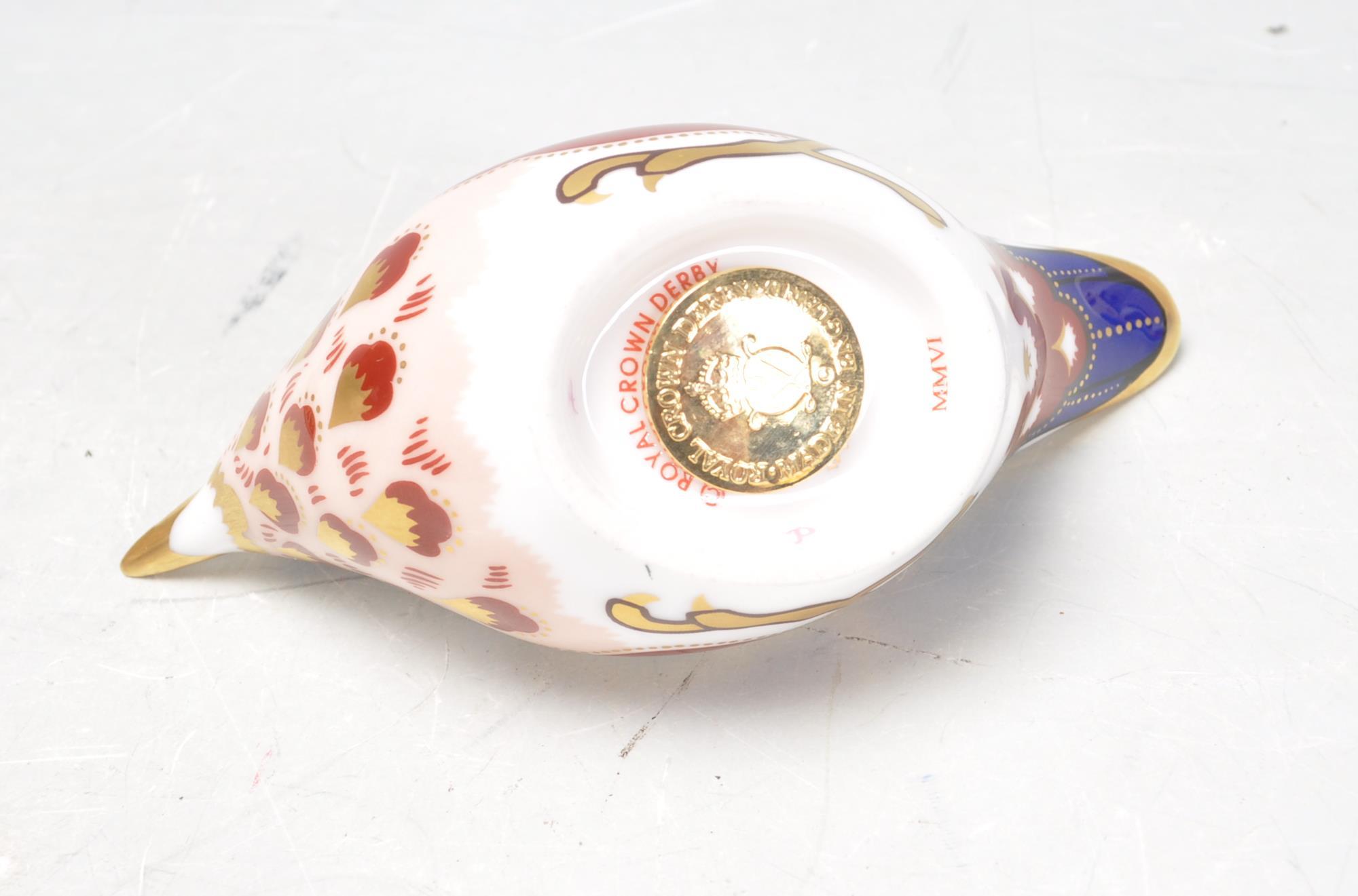 TWO ROYAL CROWN DERBY PAPERWEIGHTS - Image 4 of 7