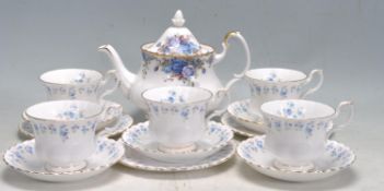 20TH CENTURY ROTAL ALBERT TEA SERVICE