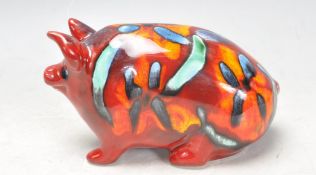 UNUSUAL STUDIO ART POTTERY PIG