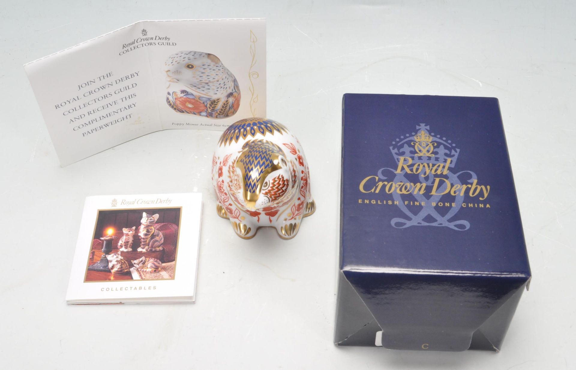 ROYAL CROWN DERBY BEAVER PAPERWEIGHT - Image 6 of 6