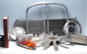 COLLECTION OF 20TH CENTURY CAR PARTS AND ACCESSORIES