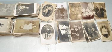 POSTCARDS - LARGE COLLECTION OF REAL PHOTOGRAPHIC CARDS