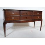 MID 20TH CENTURY MAHOGANY STAG DRESSING TABLE DESK