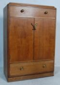 EARLY 20TH CENTURY 1930 ART DECO OAK TALLBOY CHEST OF DRAWERS