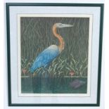 MARK MILLMORE - HERON CONTEMPORARY SIGNED LIMITED EDITION PRINT