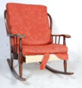 ERCOL STYLE STICK BACK ROCKING CHAIR