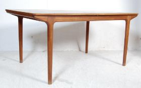 MACINTOSH OF KIRCKCALDY - RETRO VINTAGE 1970S TEAK WOOD EXTENDABLE DINING TABLE