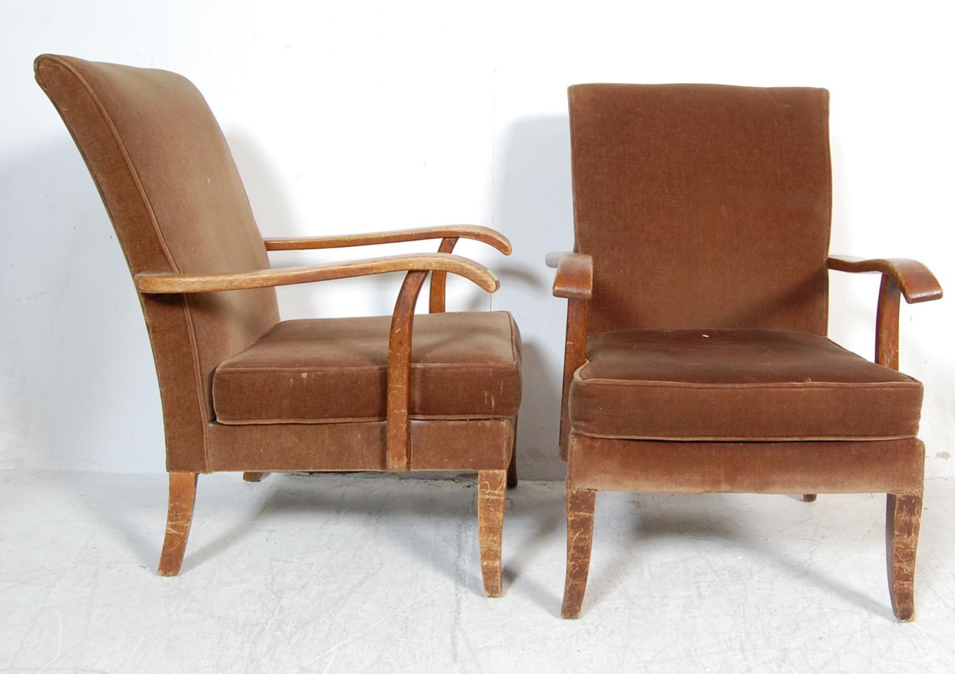 TWO 1950’S PARKER KNOLL ARMCHAIRS - Bild 6 aus 7