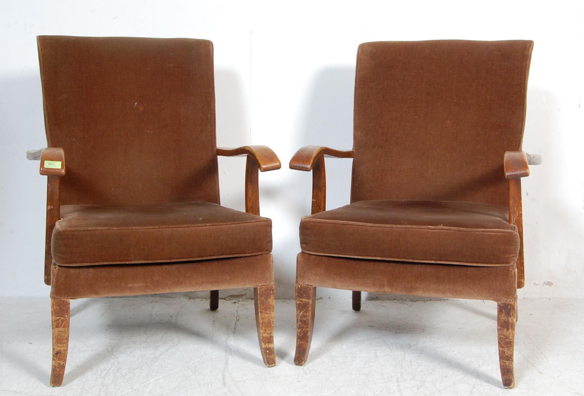TWO 1950’S PARKER KNOLL ARMCHAIRS