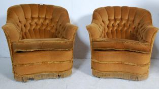 TWO BOUDOIR BEDROOM CHAIRS
