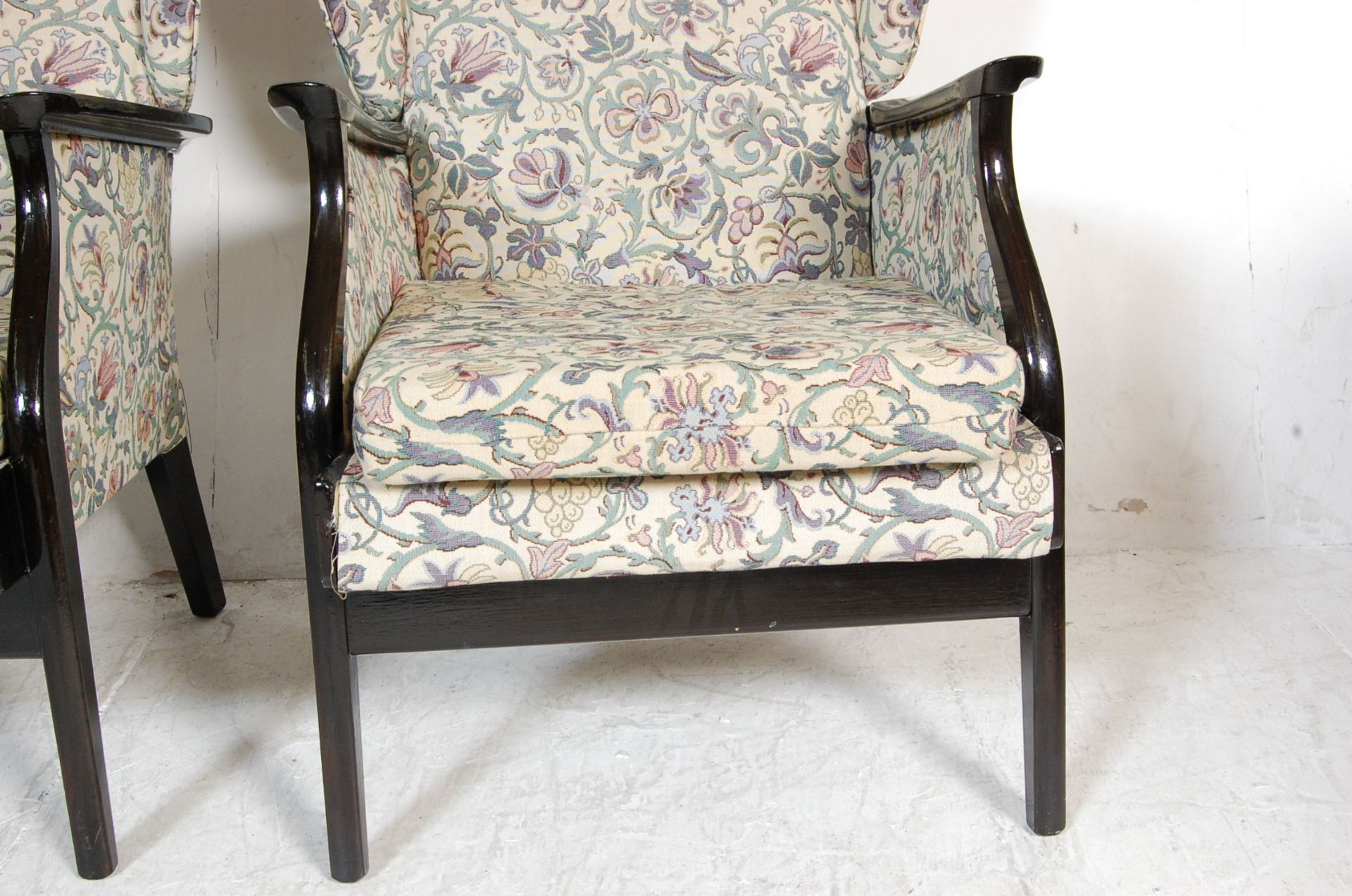 TWO 1950’S PARKER KNOLL EASY CHAIRS / ARMCHAIRS - Image 6 of 8