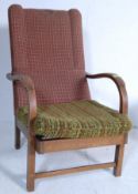 1930’S OAK FRAME BENTWOOD FIRESIDE ARMCHAIR