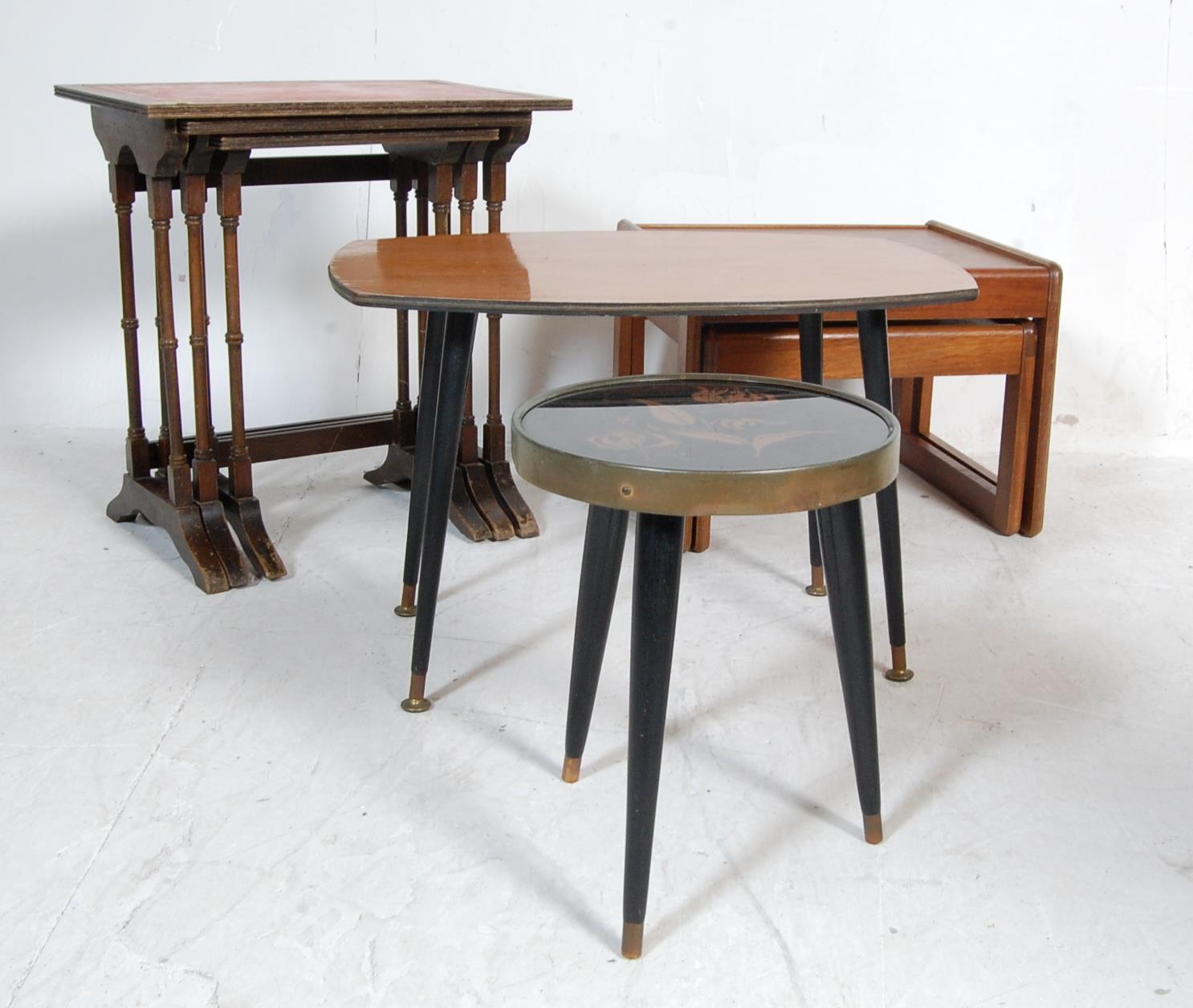 GROUP OF 20TH CENTURY OCCASIONAL FURNITURE