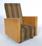 1930S ART DECO CHILDRENS CLUB CHAIR / ARMCHAIR