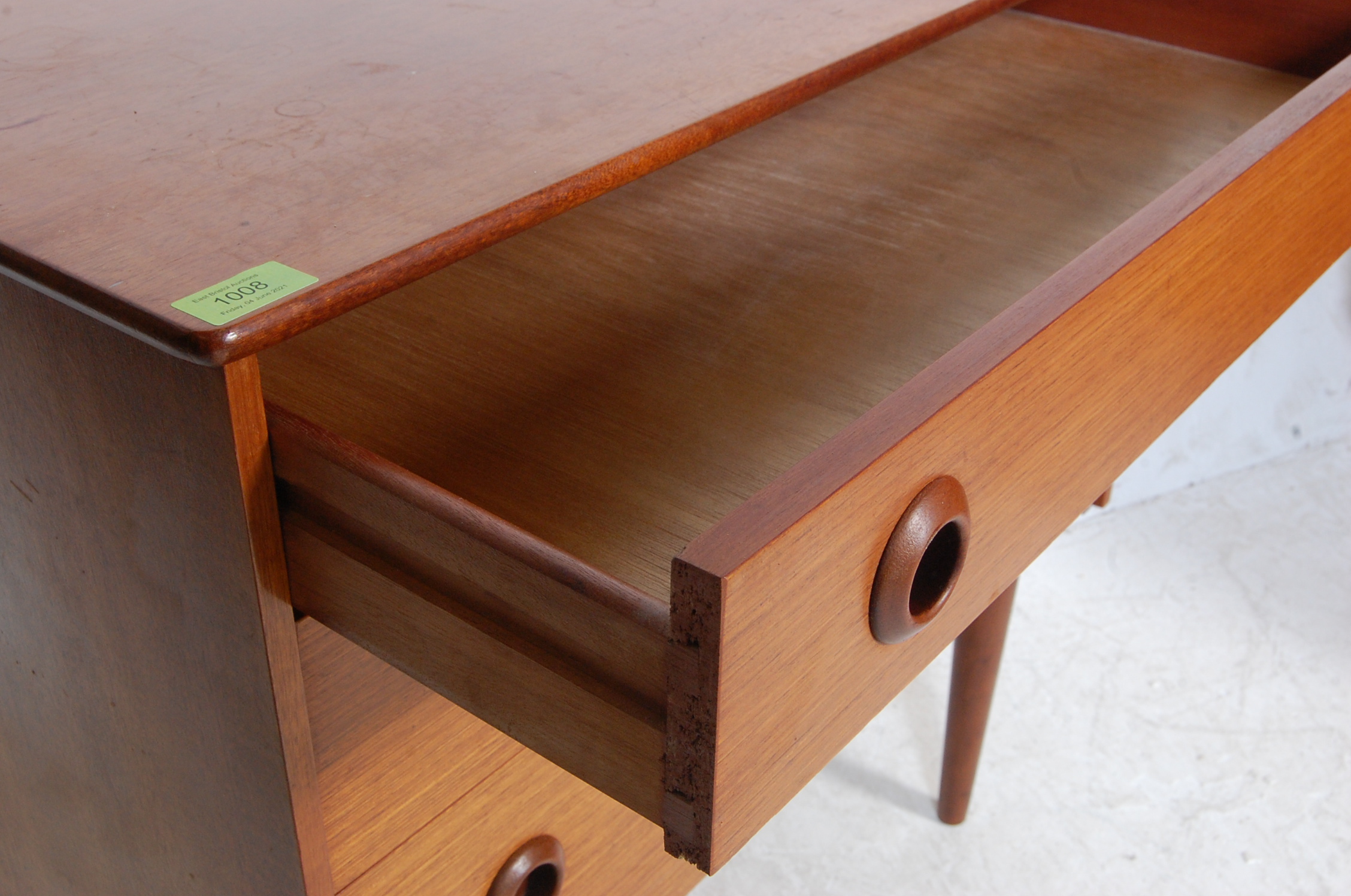 1960’S TEAK WOOD CHEST OF DRAWERS BY SCHREIBER - Image 3 of 4