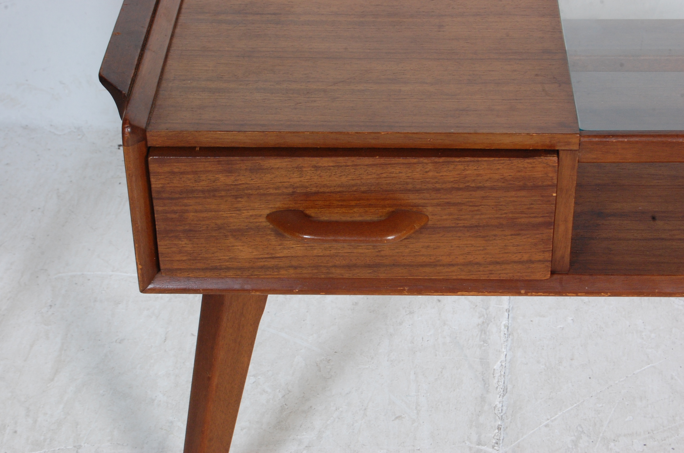 1960’S TEAK WOOD AND GLASS COFFEE TABLE BY G PLAN - Image 2 of 5