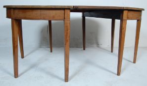 19TH CENTURY VICTORIAN MAHOGANY D-END TABLE