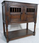 EARLY 20TH CENTURY JACOBEAN REVIVAL CREDENCE TABLE
