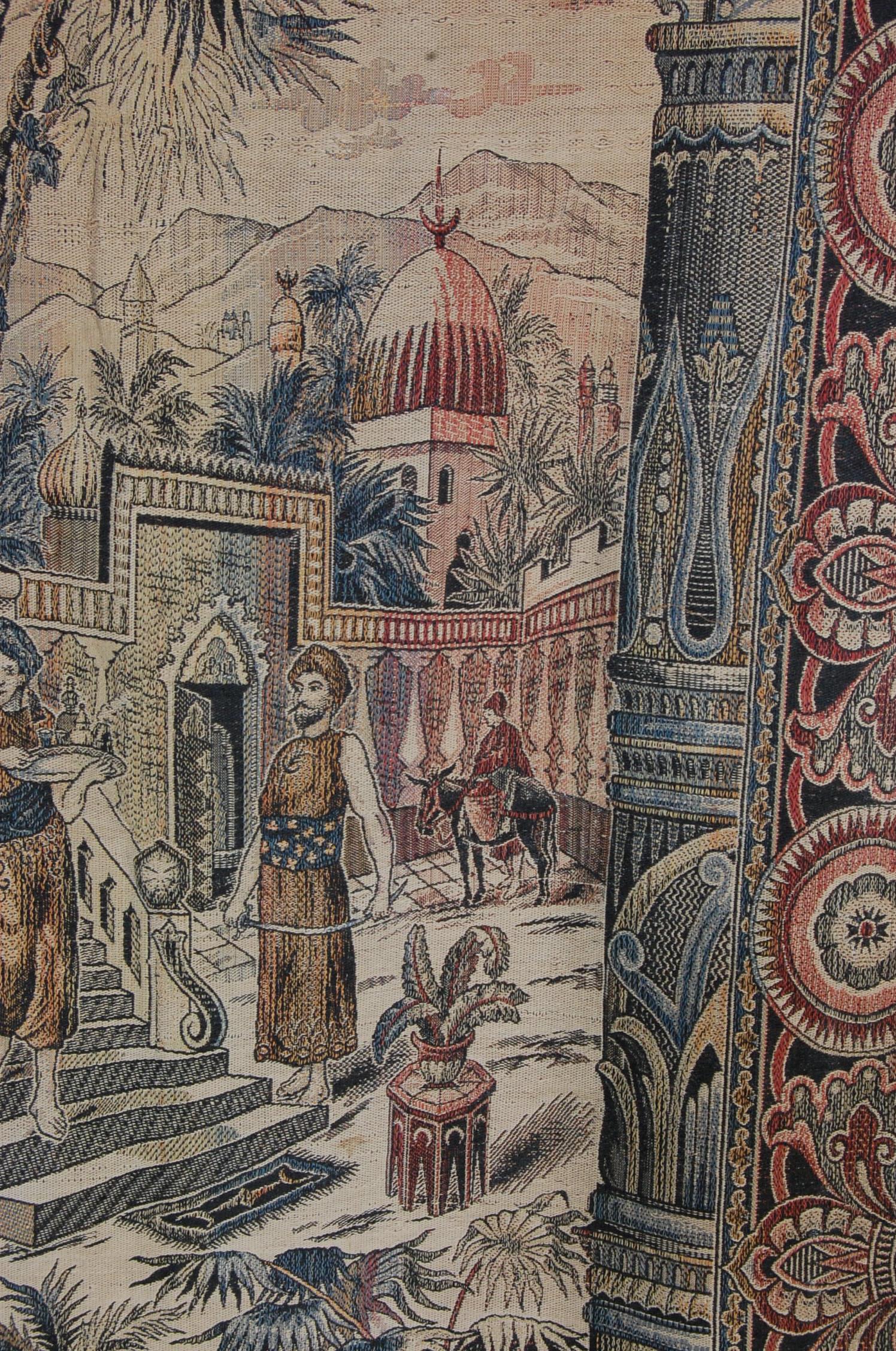 LARGE ARABIC / ISLAMIC WALL TAPESTRY - Image 5 of 7