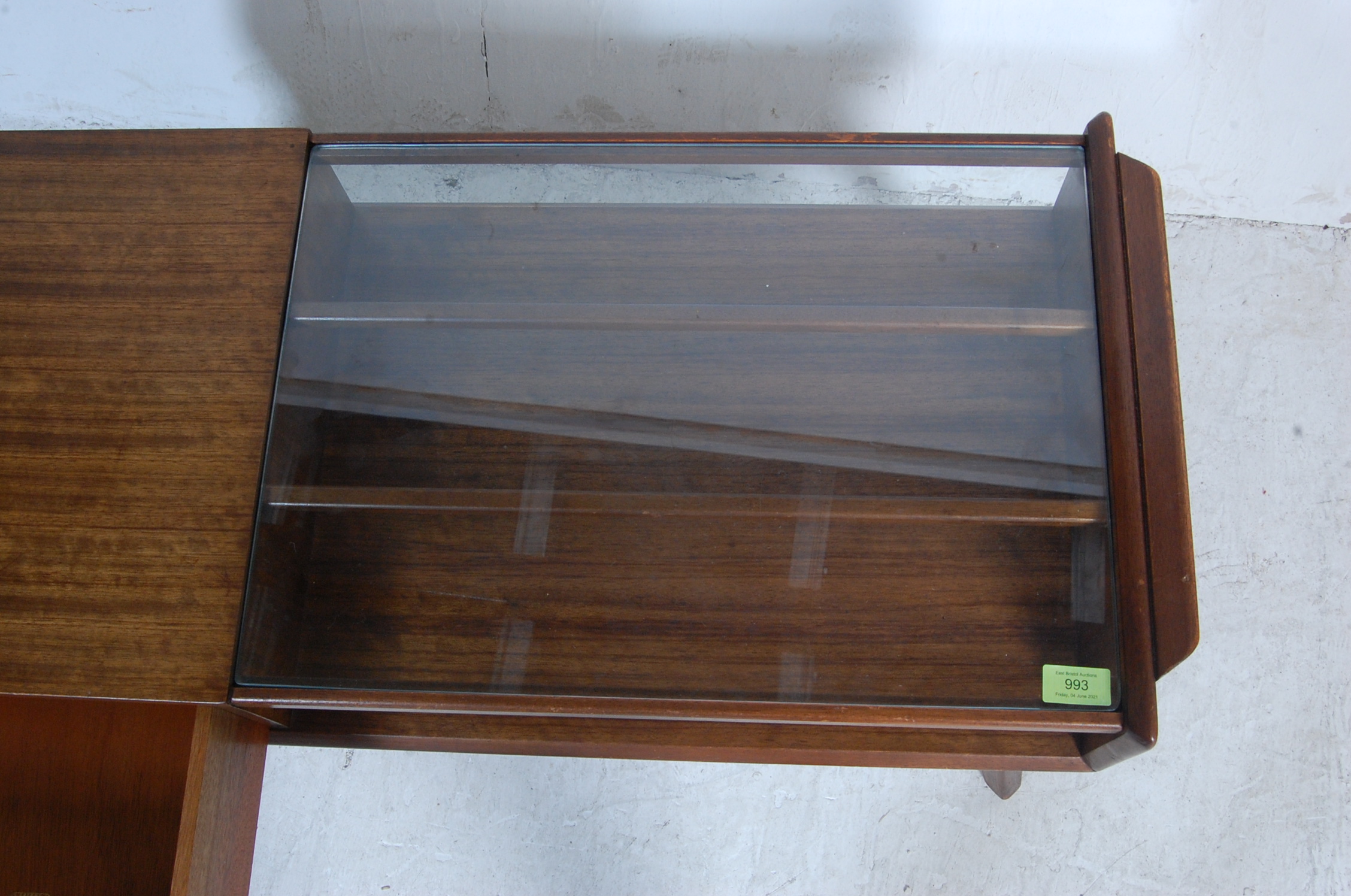 1960’S TEAK WOOD AND GLASS COFFEE TABLE BY G PLAN - Image 5 of 5
