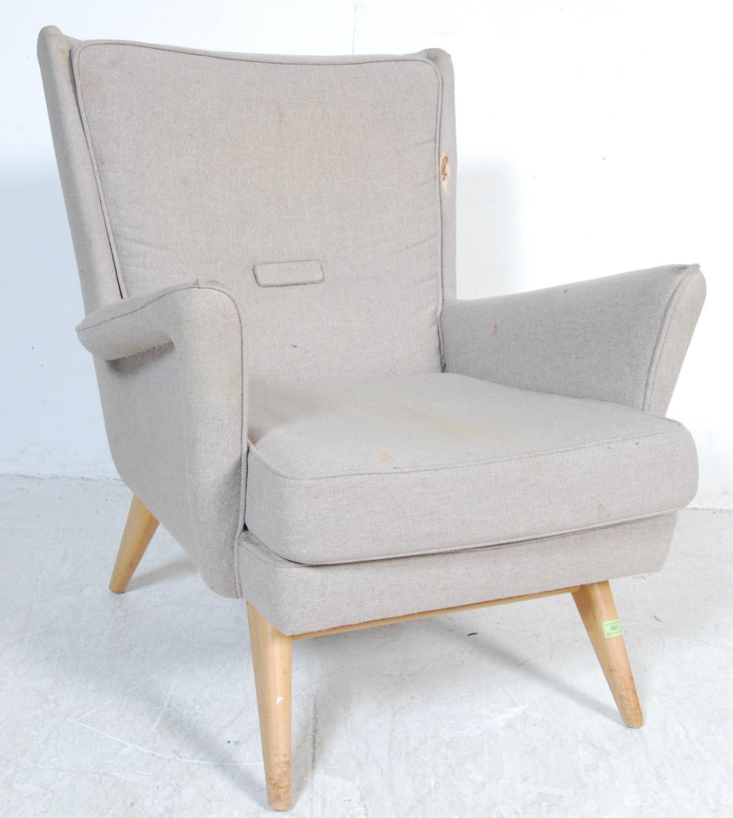 RETRO VINTAGE DANISH INSPIRED ARMCHAIR / EASY CHAIR