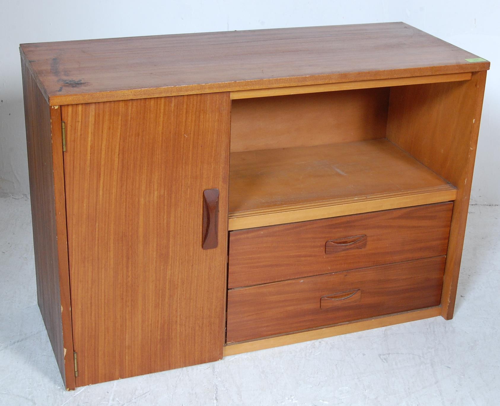 RETRO VINTAGE 1970S TEAK WOOD BOOKCASE - Image 2 of 7