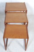 G PLAN - RETRO VINTAGE 1960S TEAK WOOD NEST OF TABLES