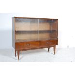 1960’S DANISH INSPIRED TEAK WOOD BOOKCASE / DISPLAY CABINET