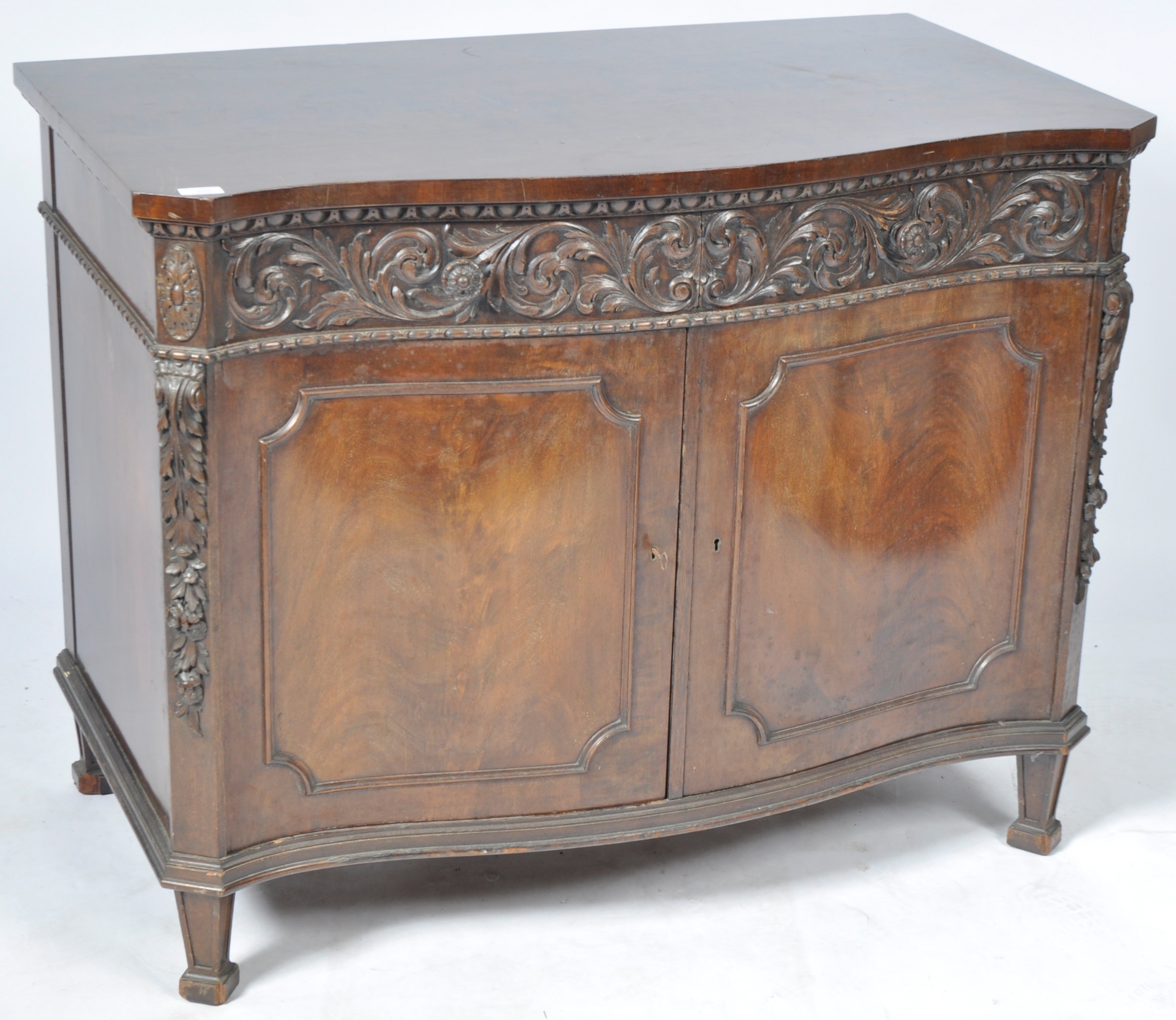 ANTIQUE MAHOGNAY SIDEBOARD / MULTI CHEST OF DRAWERS - Image 2 of 9