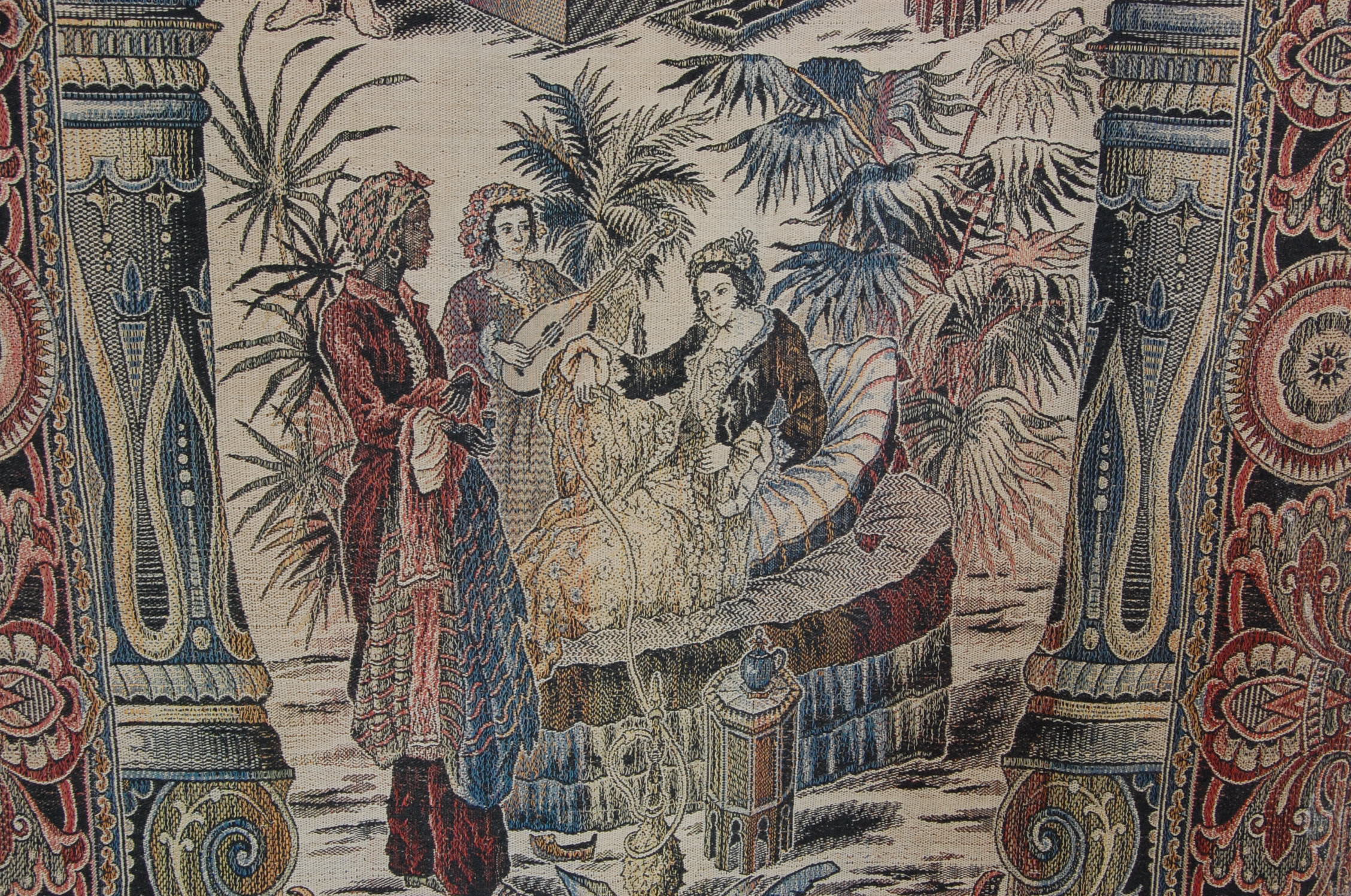 LARGE ARABIC / ISLAMIC WALL TAPESTRY - Image 6 of 7