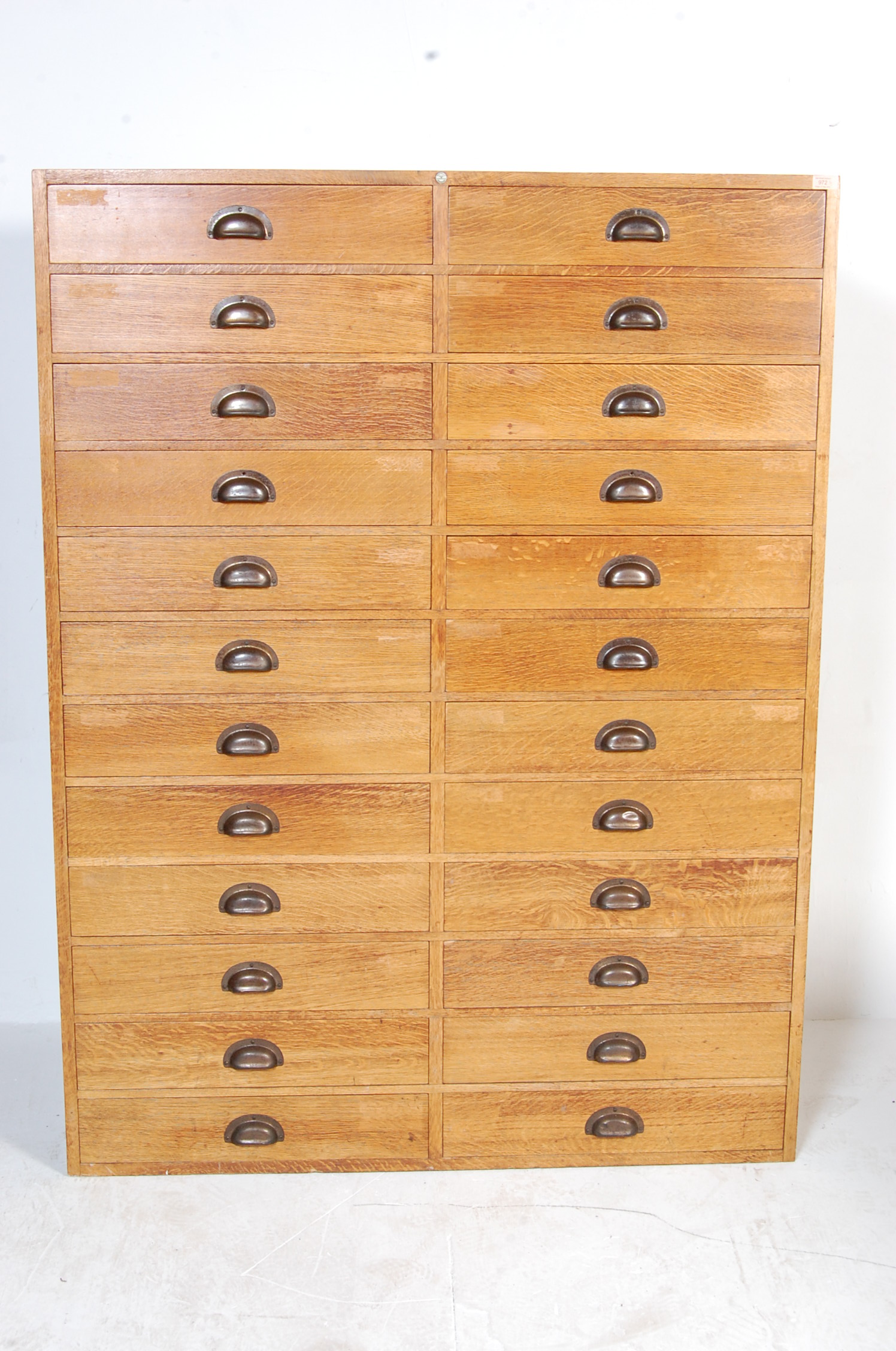 LARGE IMPRESSIVE EARLY 20TH CENTURY VINTAGE MUSEUM SPECIMEN CABINET - Image 3 of 6