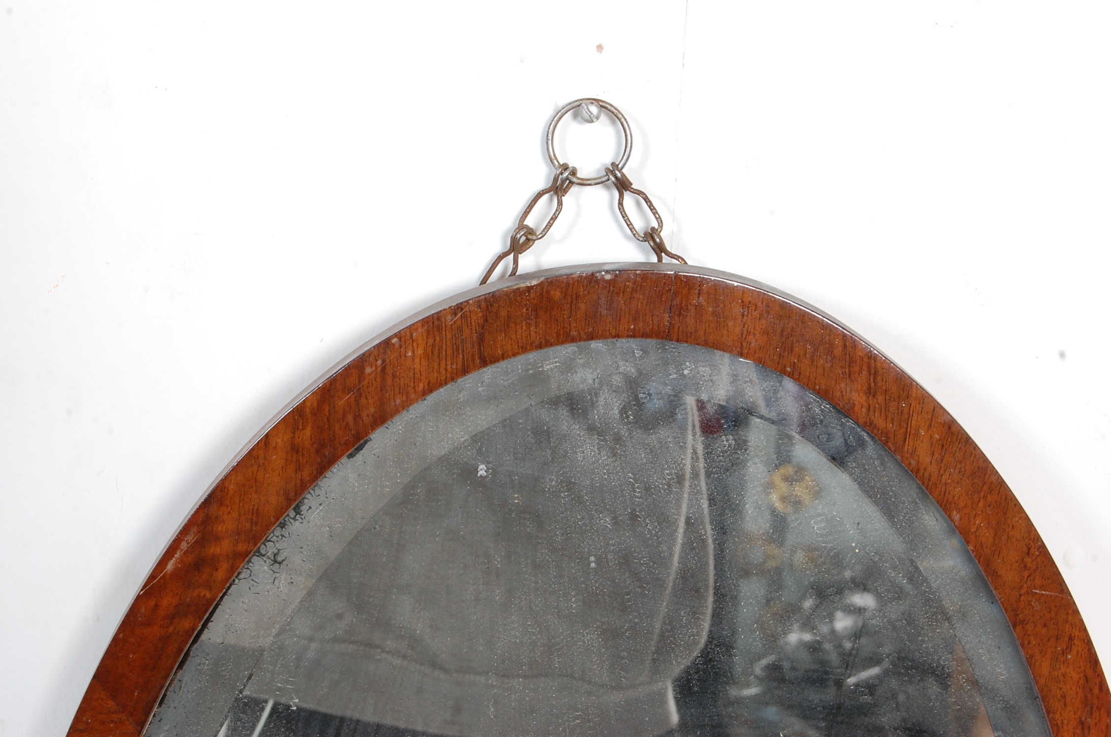 GROUP OF THREE 20TH CENTURY WALL HANGING MIRRORS - Image 7 of 8