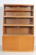 RETRO VINTAGE 1960S SIMPLEX STACKING BOOKCASE