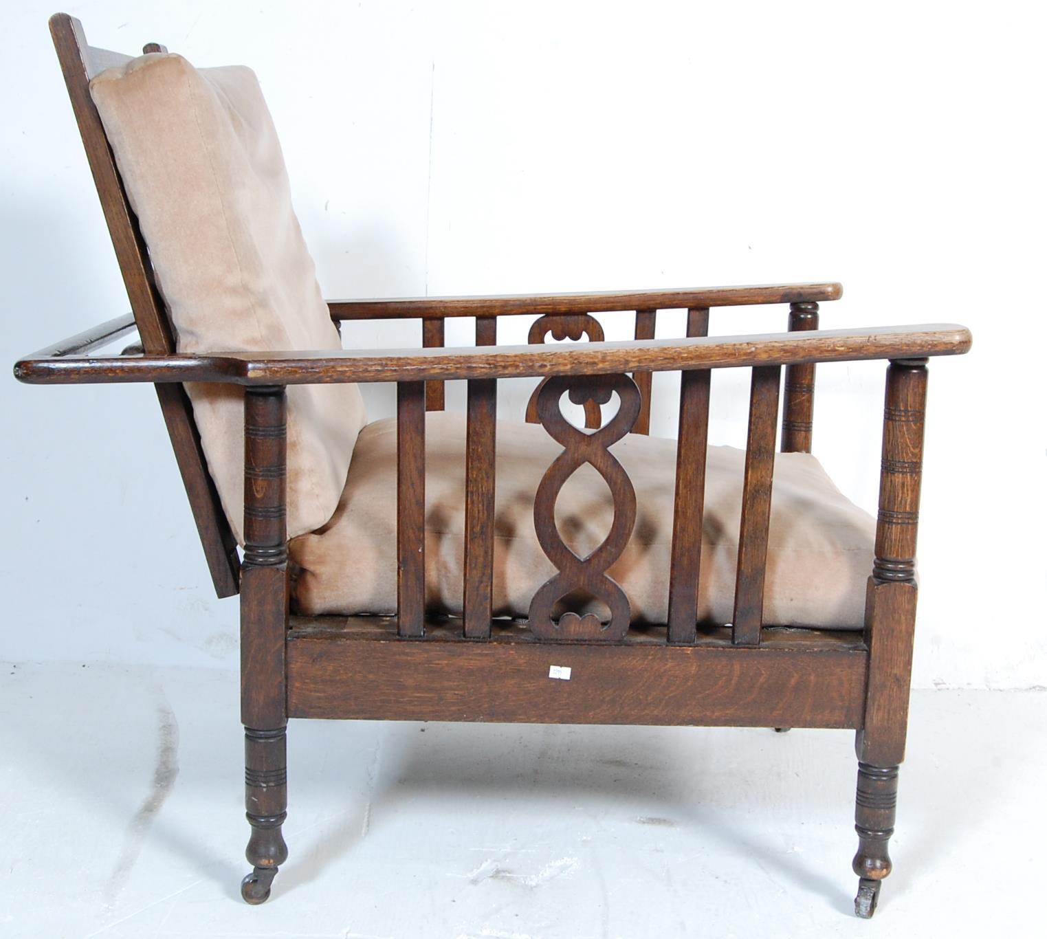 JAMES SHOOLBRED & CO SHAKER OAK ARMCHAIR - Image 3 of 6