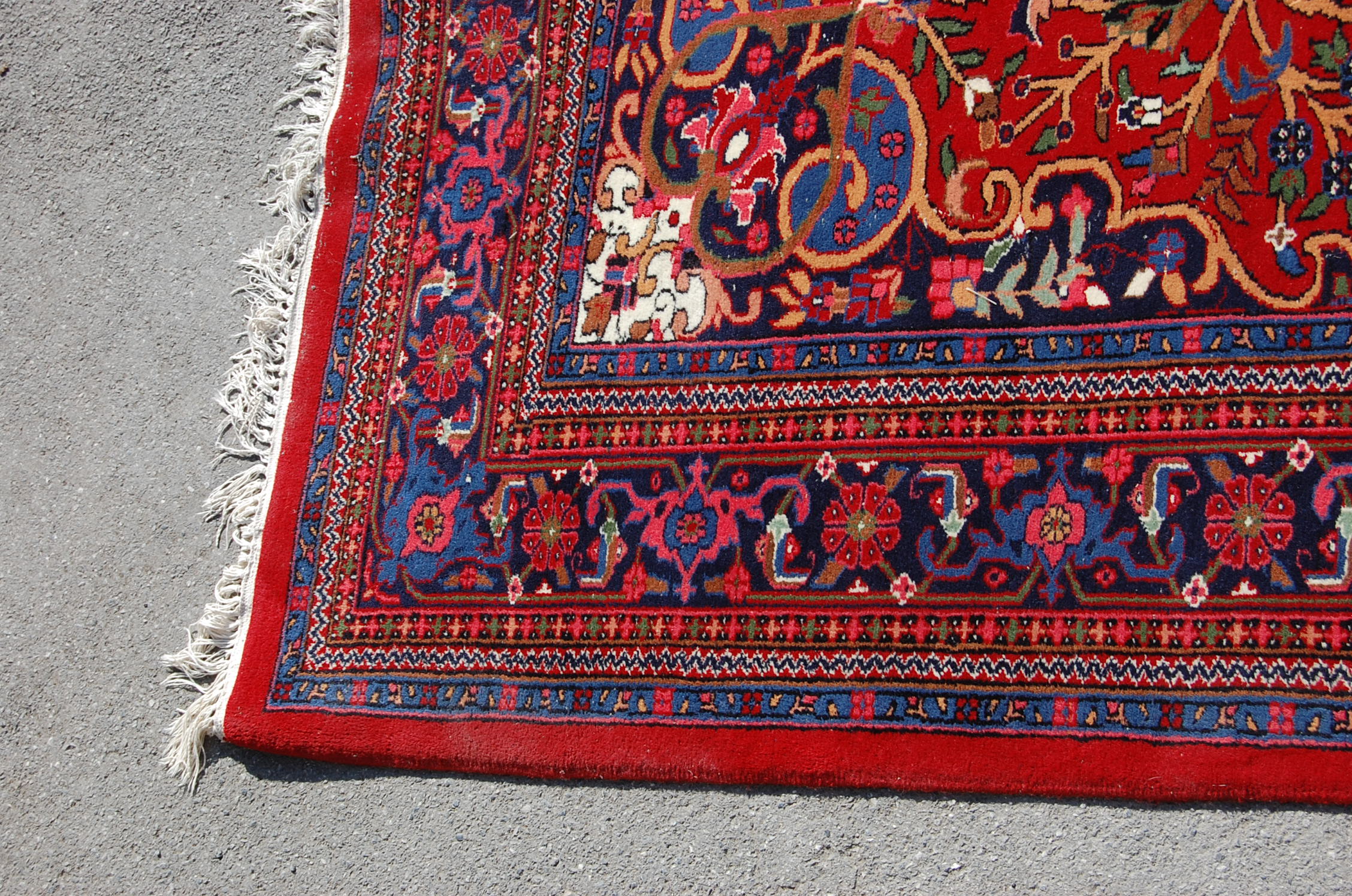 20TH CENTURY PERSIAN SAROUK CARPET RUG - Image 5 of 8