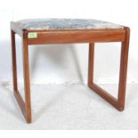 G - PLAN - RETRO VINTAGE 20TH CENTURY TEAK WOOD STOOL