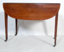 19TH CENTURY GEORGIAN MAHOGANY PEMBROKE TABLE