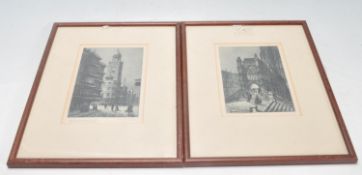 OF BRISTOL INTEREST - COLLECTION OF THREE CHARLES BIRD ETCHINGS