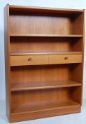 NATHAN - BRITISH MODERN DESIGN RETRO VINTAGE LATE 20TH CENTURY BOOKCASE