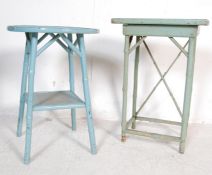 VINTAGE 20TH CENTURY BAMBOO / OCCASIONAL TABLES