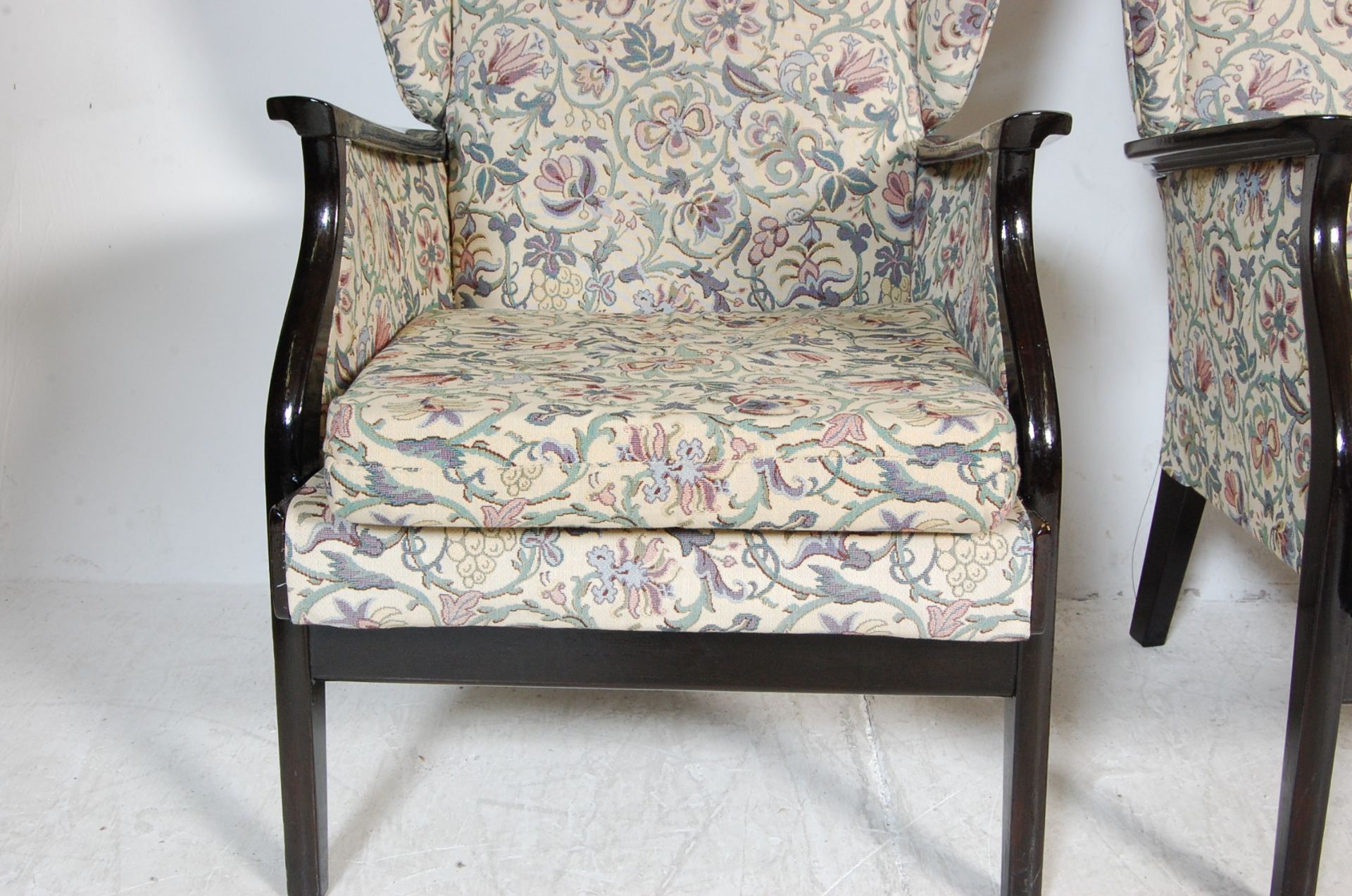 TWO 1950’S PARKER KNOLL EASY CHAIRS / ARMCHAIRS - Image 5 of 8