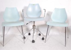 THREE VINTAGE KARTELL MAUI CHAIRS