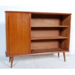 RETRO VINTAGE 1970S TEAK WOOD BOOKCASE