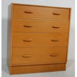 RETRO VINTAGE MID 20TH CENTURY GOLDEN OAK BRANDON G PLAN CHEST