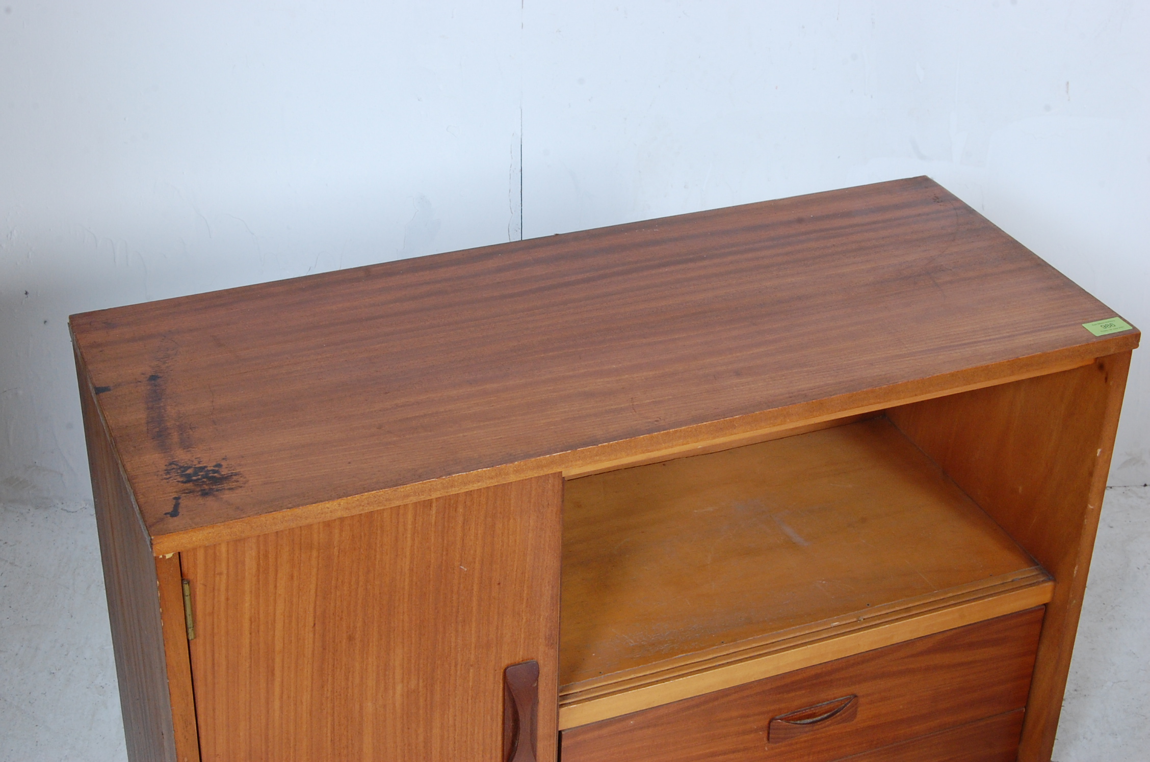 RETRO VINTAGE 1970S TEAK WOOD BOOKCASE - Image 3 of 7