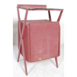 VINTAGE 20TH CENTURY LLOYD LOOM BEDSIDE CABINET