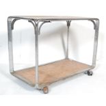 RETRO VINTAGE LATE 20TH CENTURY INDUSTRIAL TROLLEY