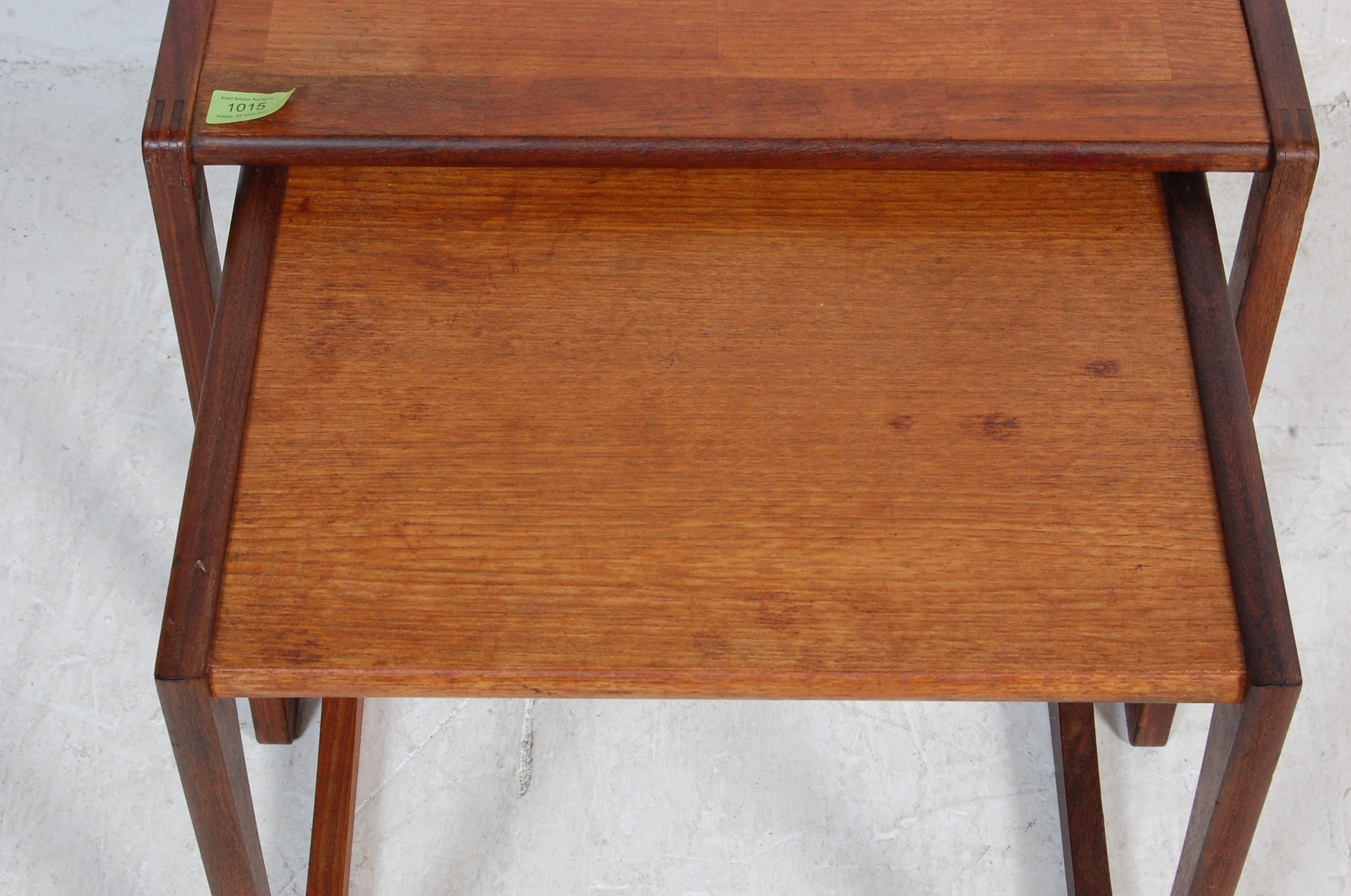 1970’S TEAK WOOD NEST OF TABLES BY G-PLAN - Image 3 of 4